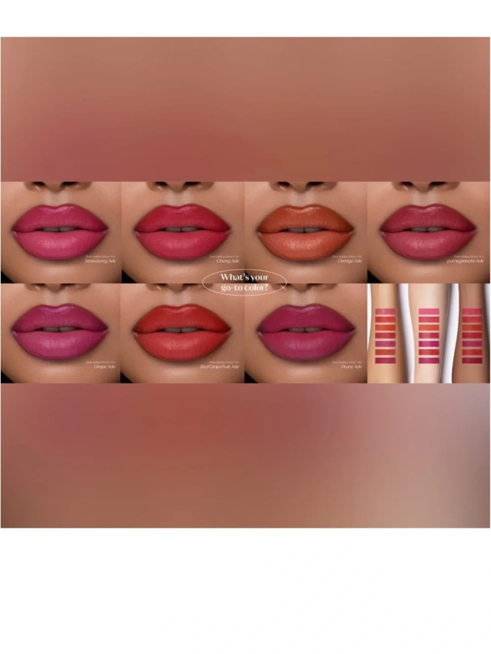 Etude Cherry Ade Dear Darling Water Lip Tint- warm toned red, long lasting